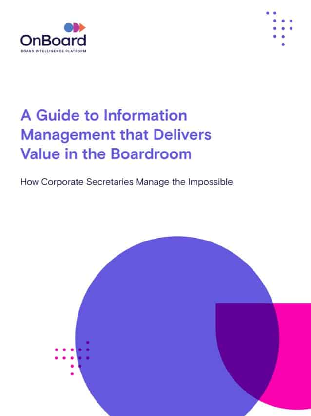 A Guide To Information Management That Delivers Value