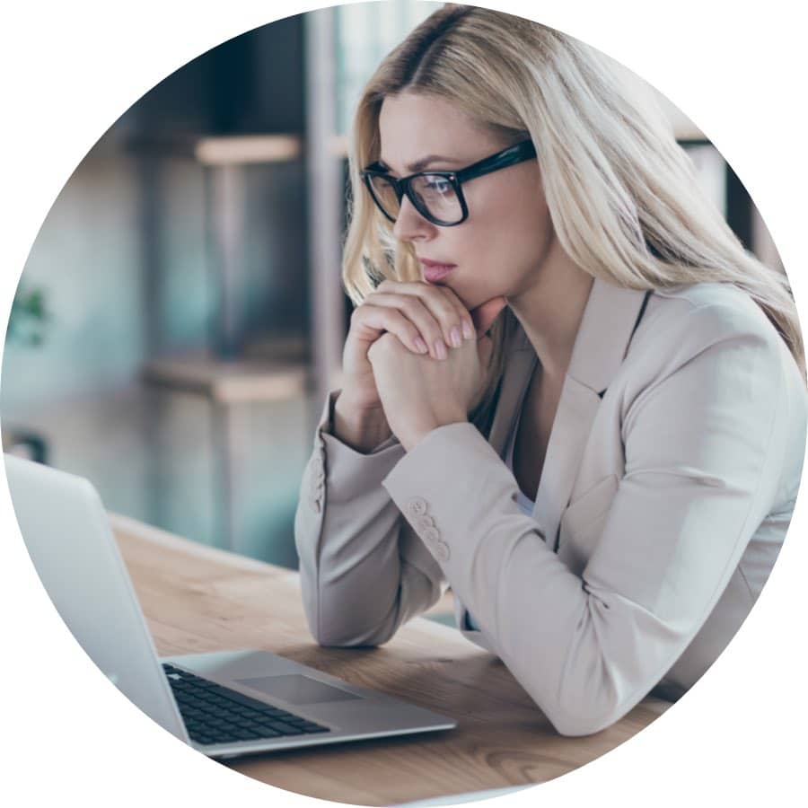 Woman With Glassess