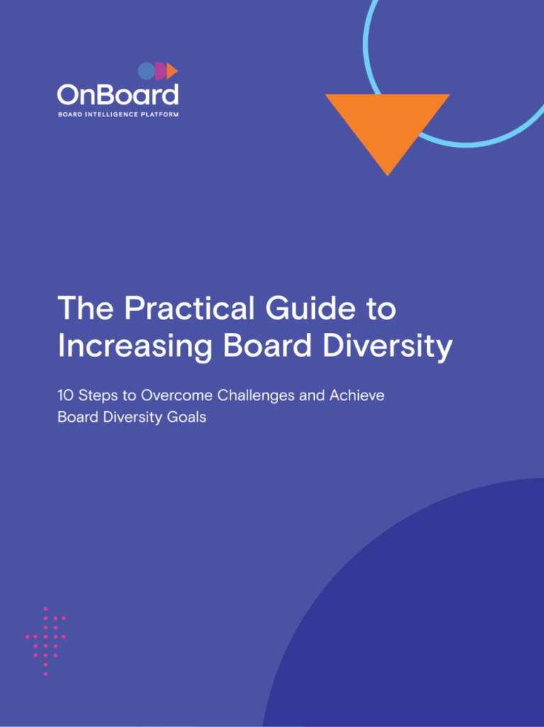 Practical Guide to Board Diversity